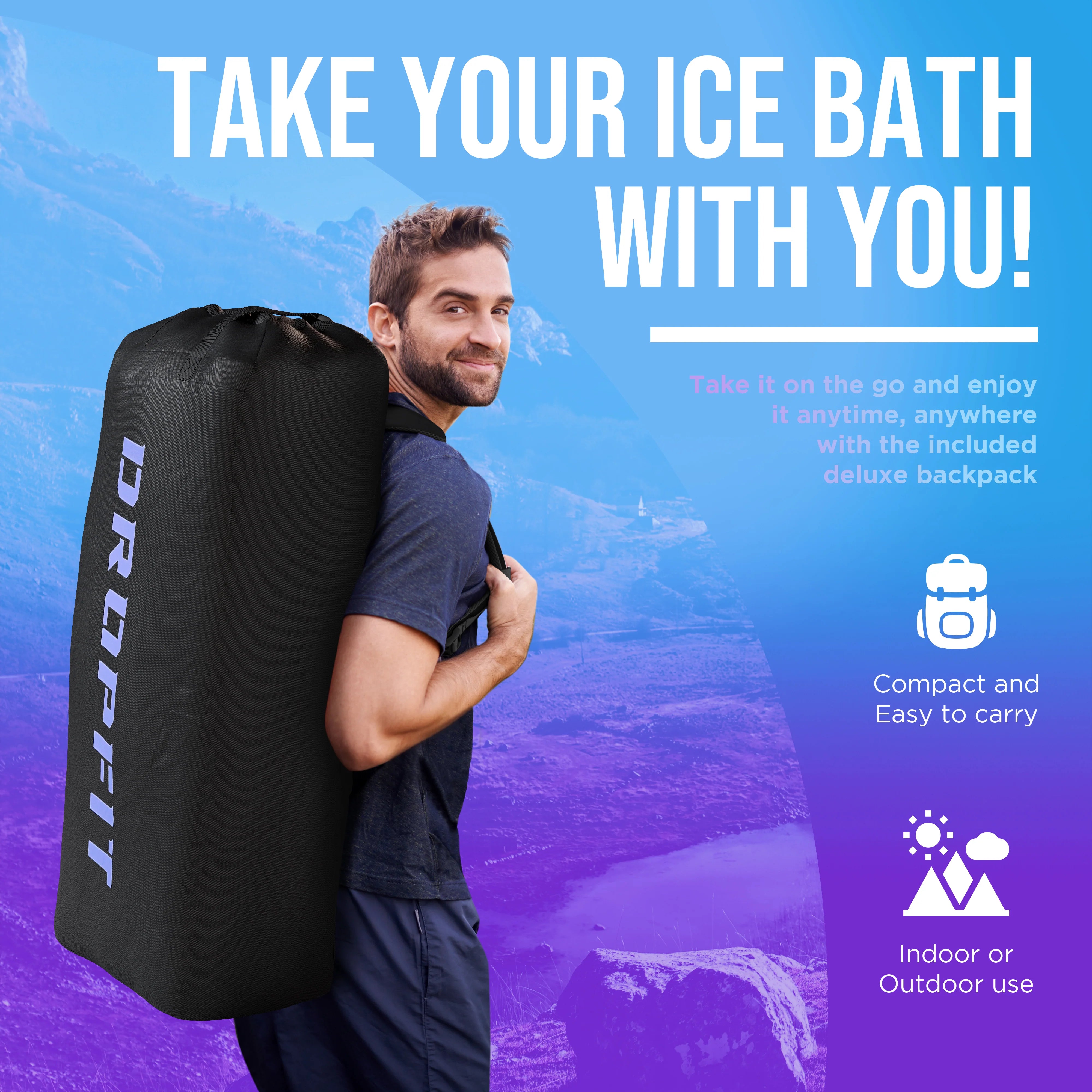 DROPFIT Cold Plunge Tub Kit