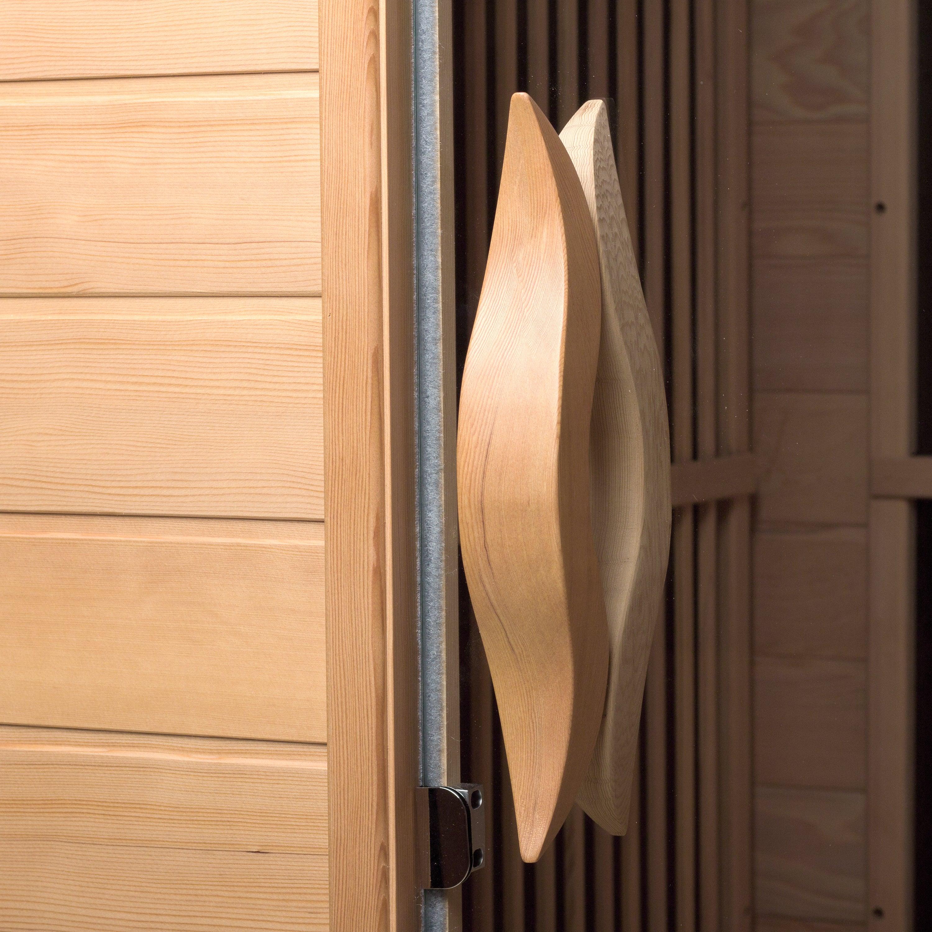 Durasage 2-Person Carbon Infrared Sauna - Canadian Hemlock