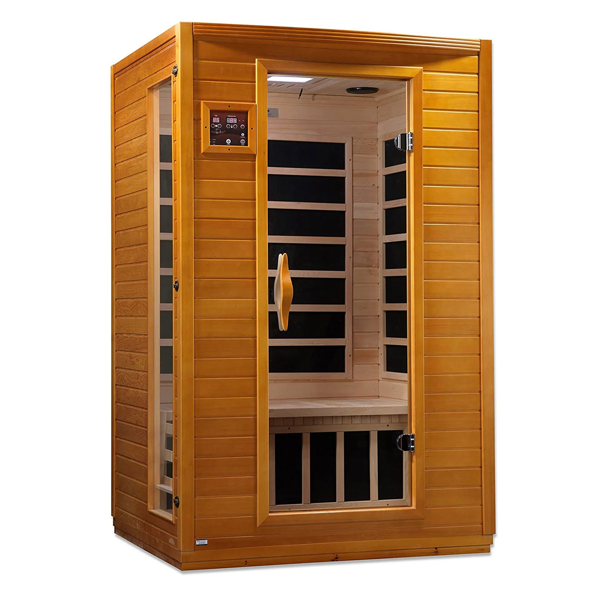 Andora 2-Person Low EMF Hemlock Infrared Sauna