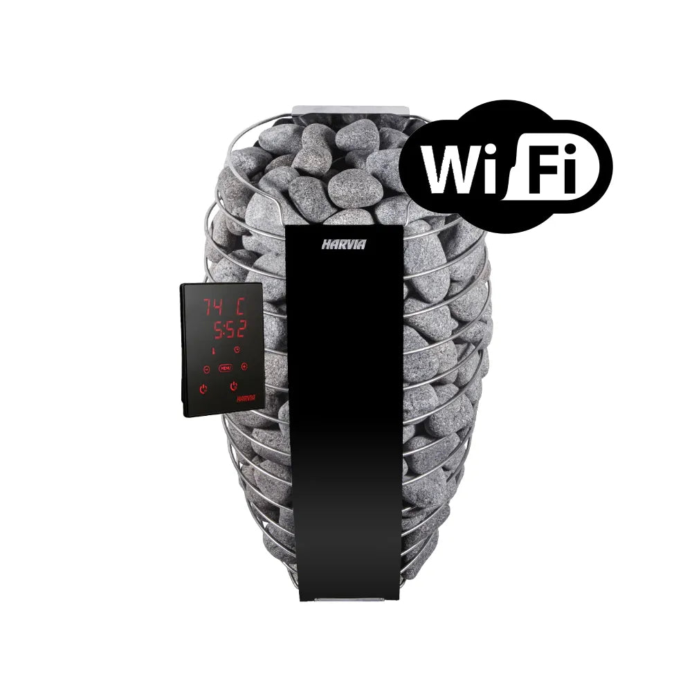 Vassa 6-Person Finnish Barrel Sauna with WiFi Heater