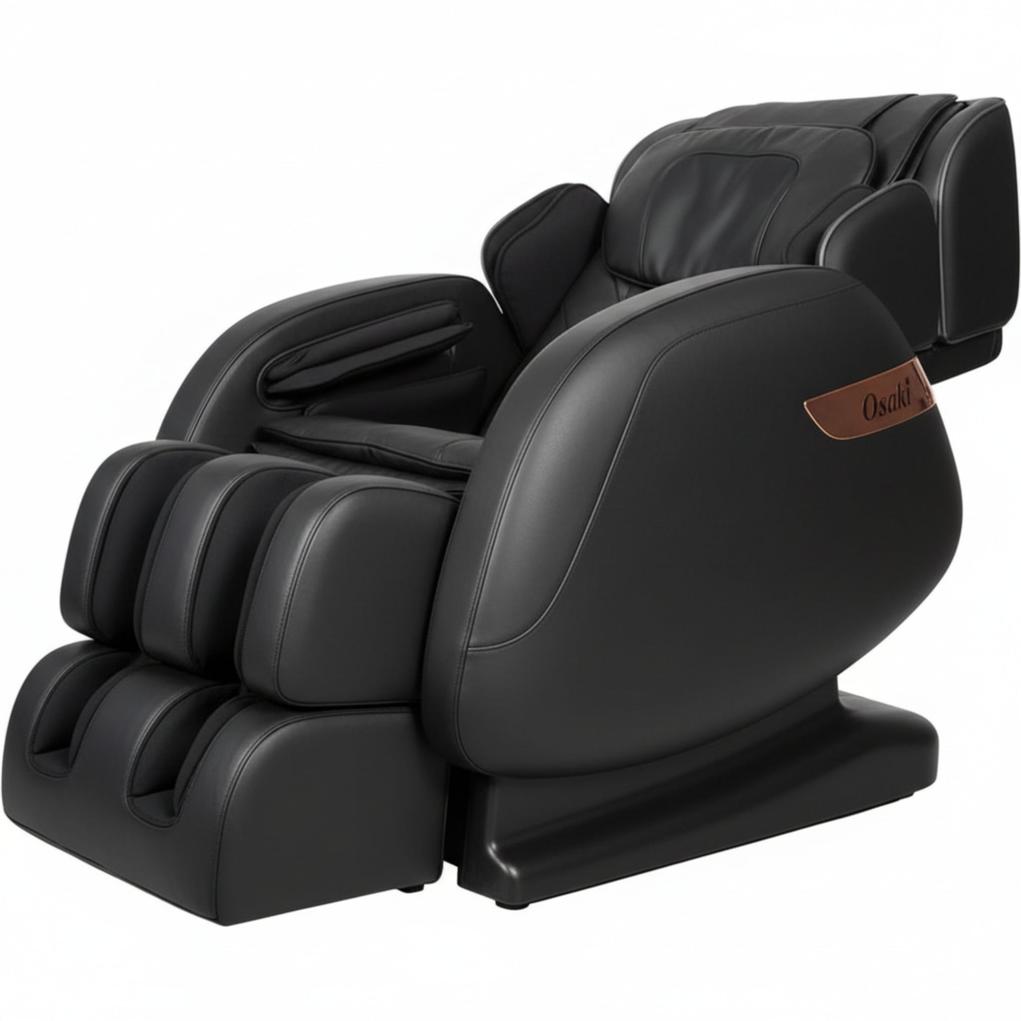 OS Champ Zero Gravity Full-Body Massage Chair - Cream/Taupe