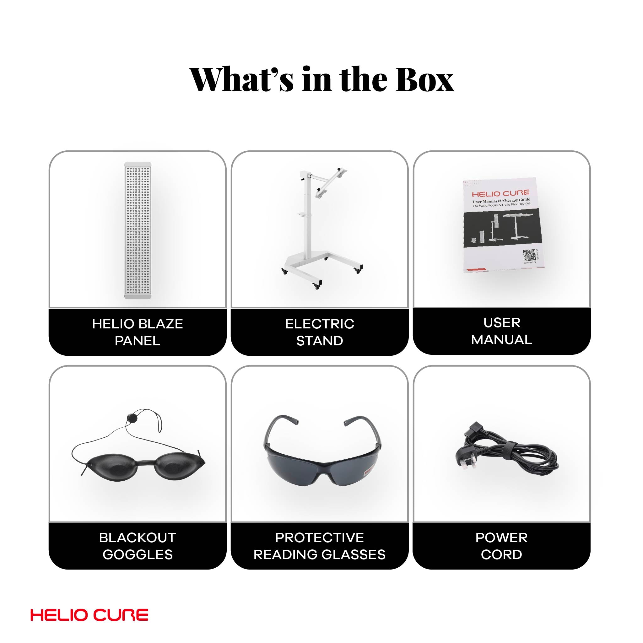 Helio Blaze Full-Body Red + Near-Infrared Panel