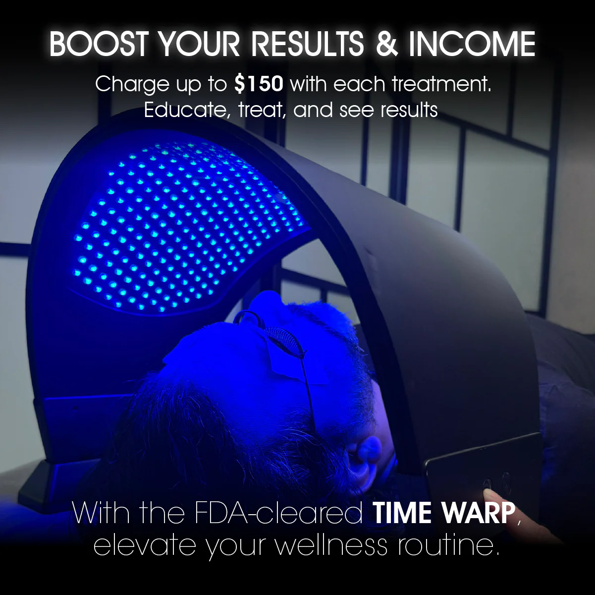 TIME WARP Red Light Therapy Mask