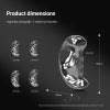 Harison HR-QG-2071 Aluminum Boxed Stainless Steel Dumbbell Set