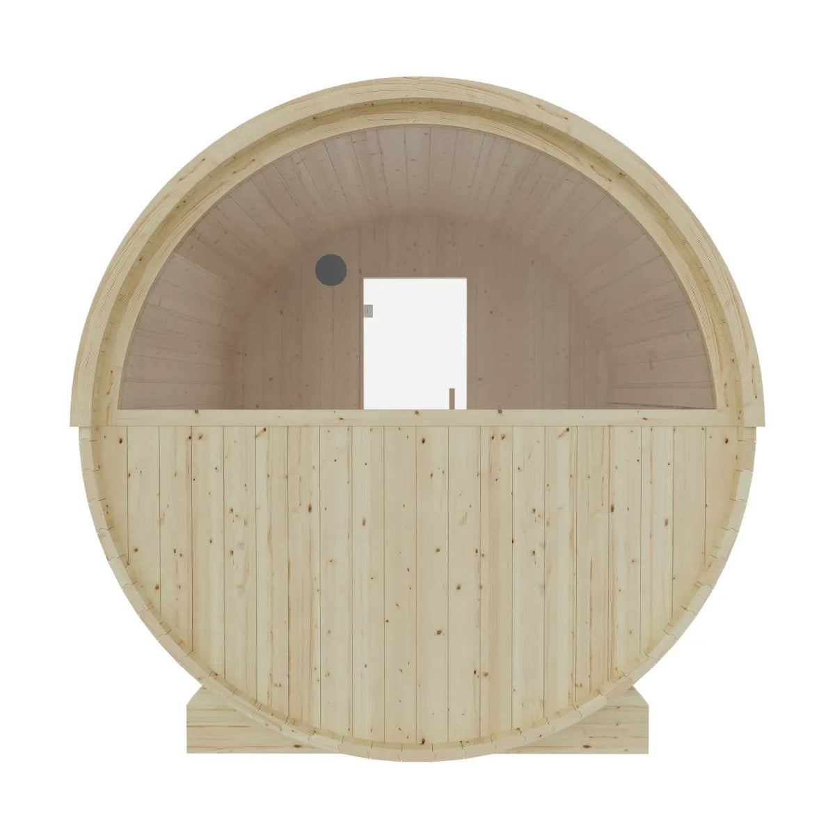 Vassa 6-Person Finnish Barrel Sauna with WiFi Heater
