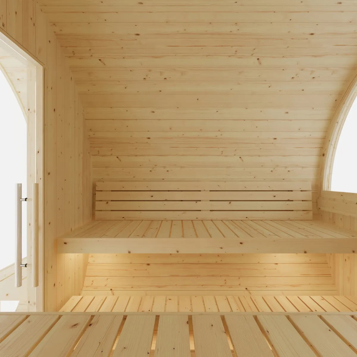 Vassa 6-Person Finnish Barrel Sauna with WiFi Heater