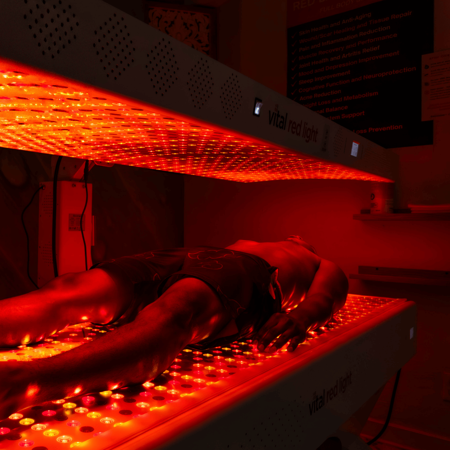 Vital Bed Full-Body Red Light Therapy System