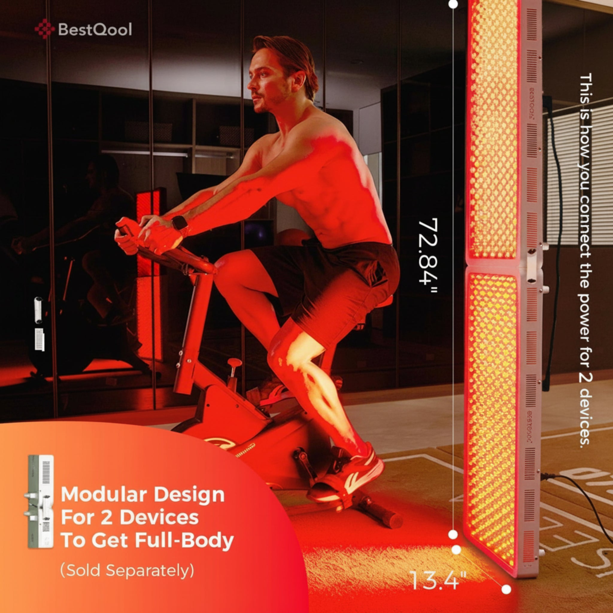 Pro300 Modular 4-Wavelength Red Light Therapy Panel