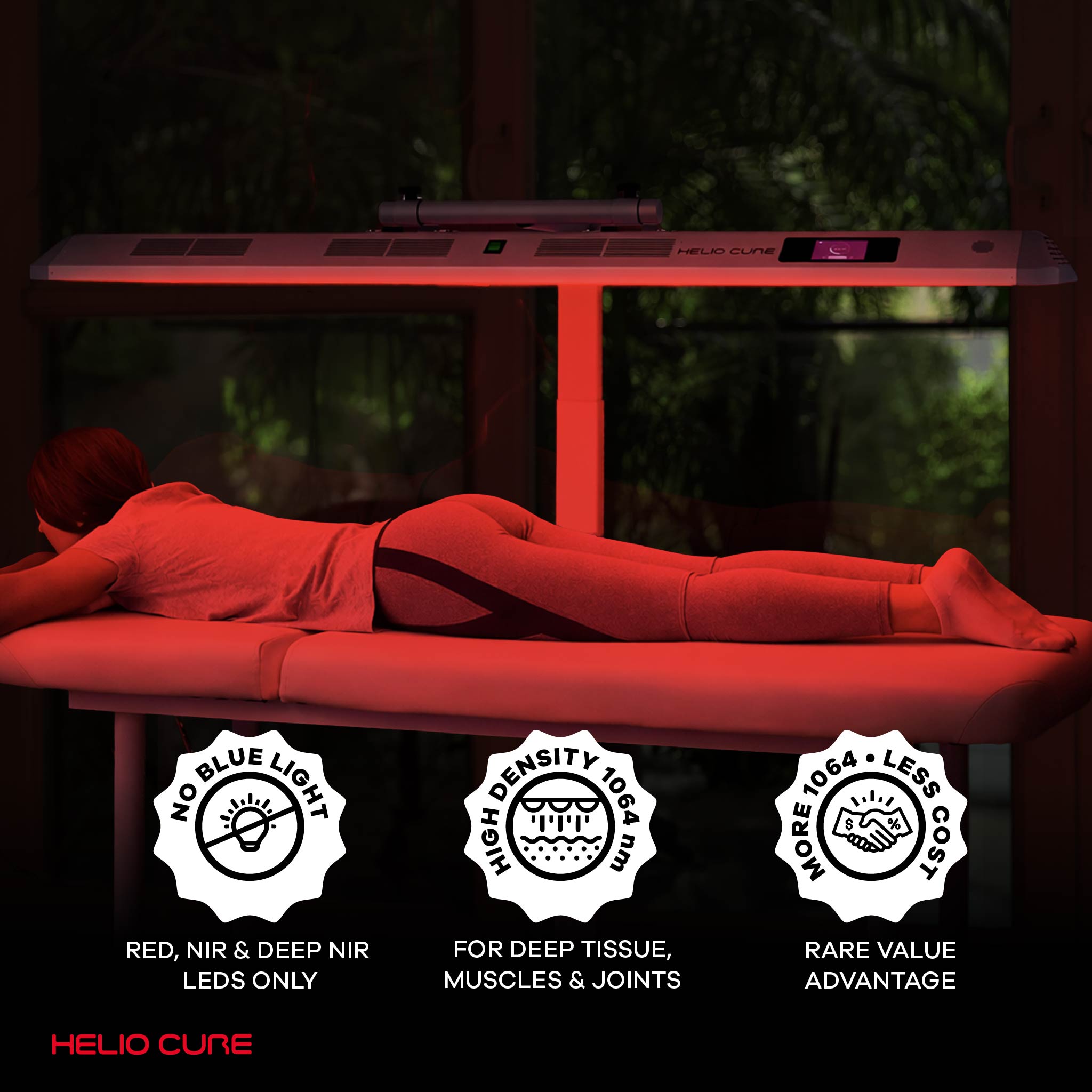 Helio Blaze Full-Body Red + Near-Infrared Panel