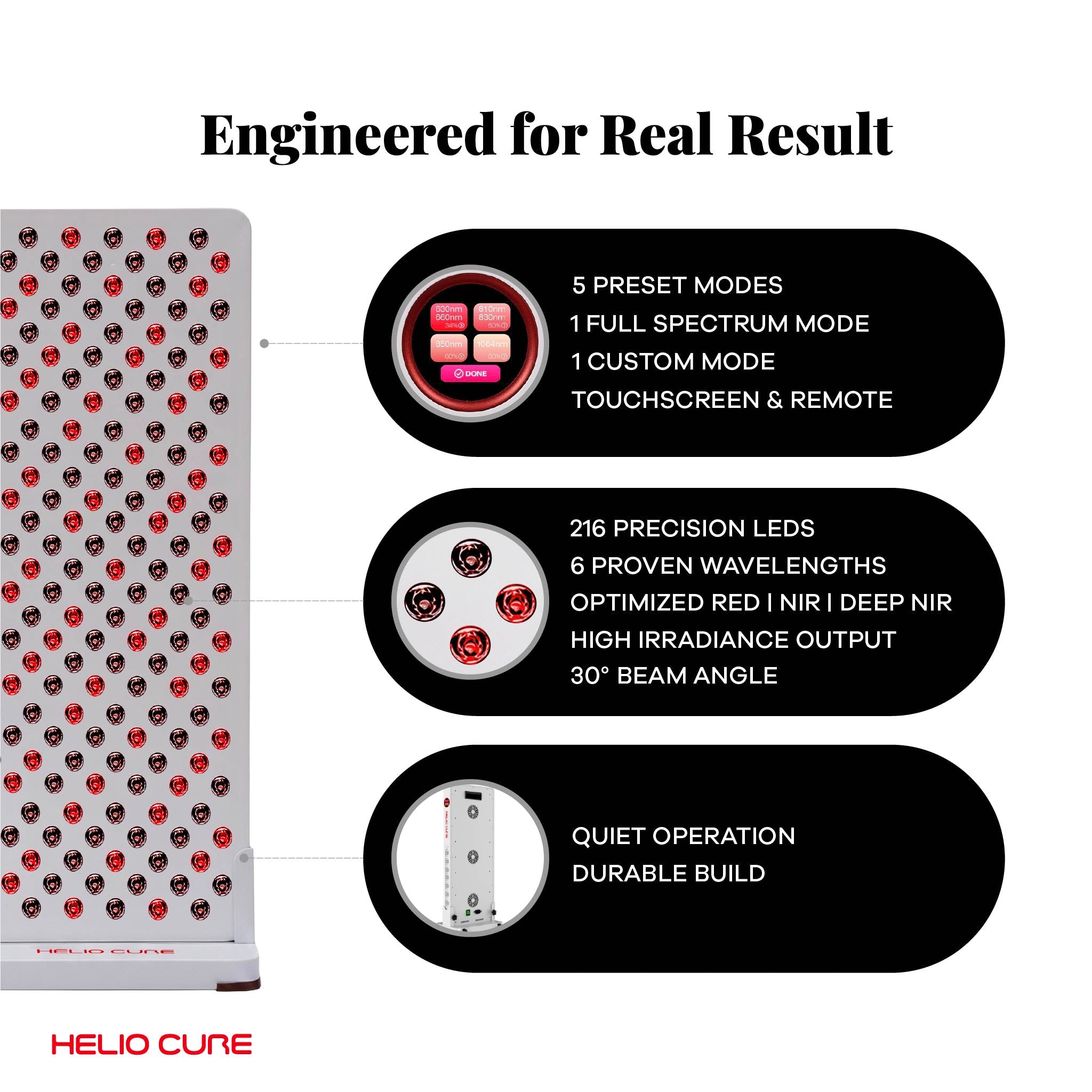 Helio Glow Red Light Therapy Panel