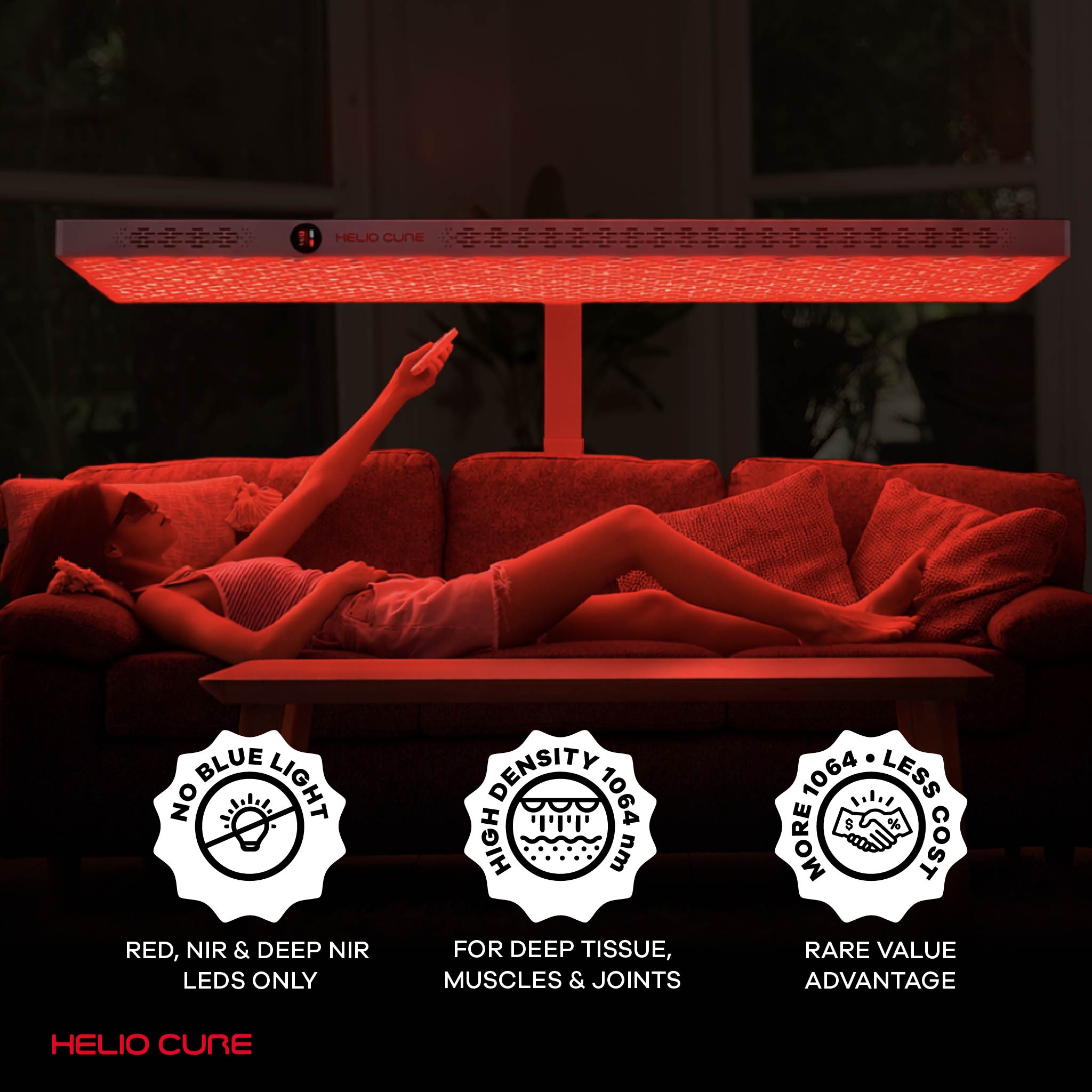 Helio Nova Full-Body Red + Near-Infrared Light System