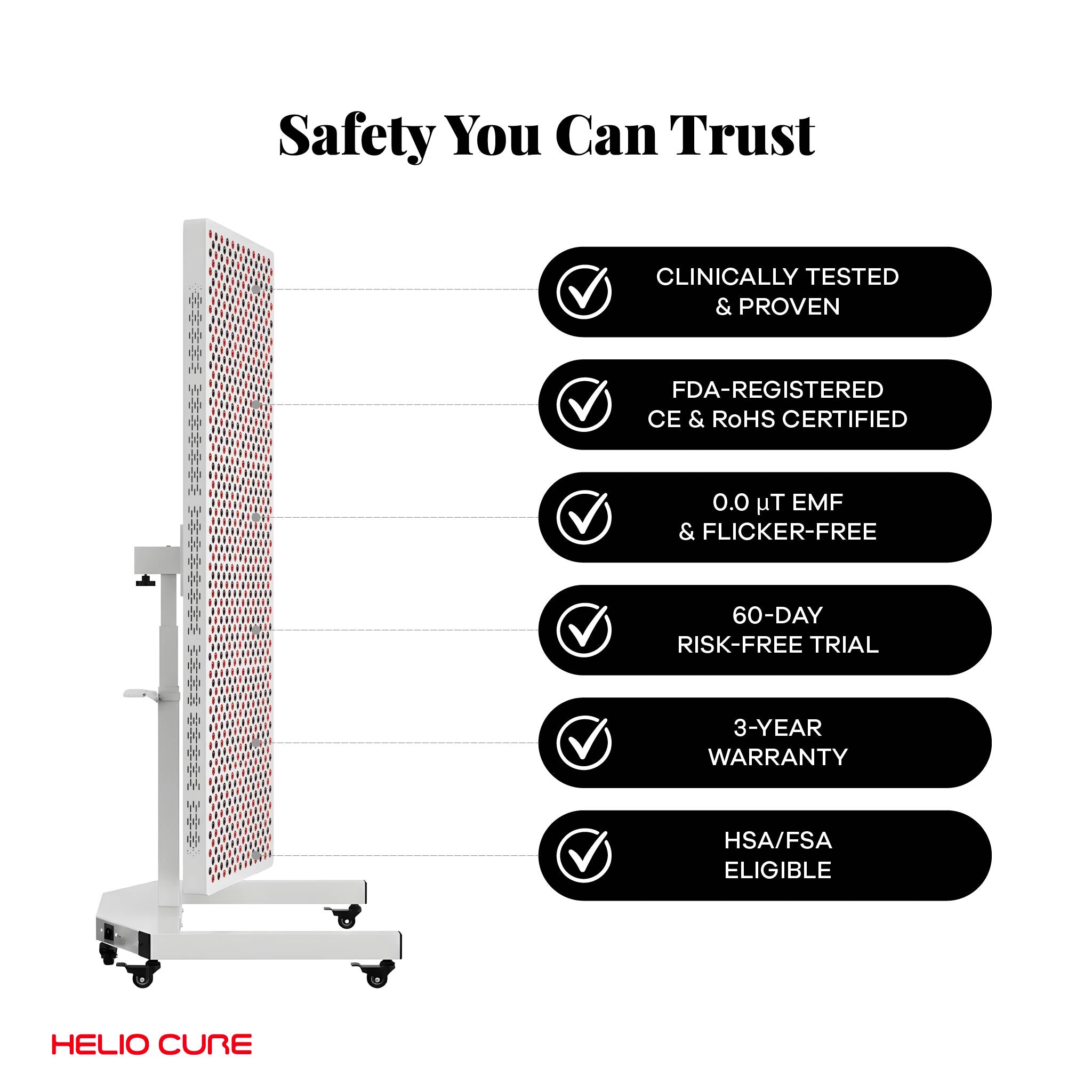 Helio Nova Full-Body Red + Near-Infrared Light System